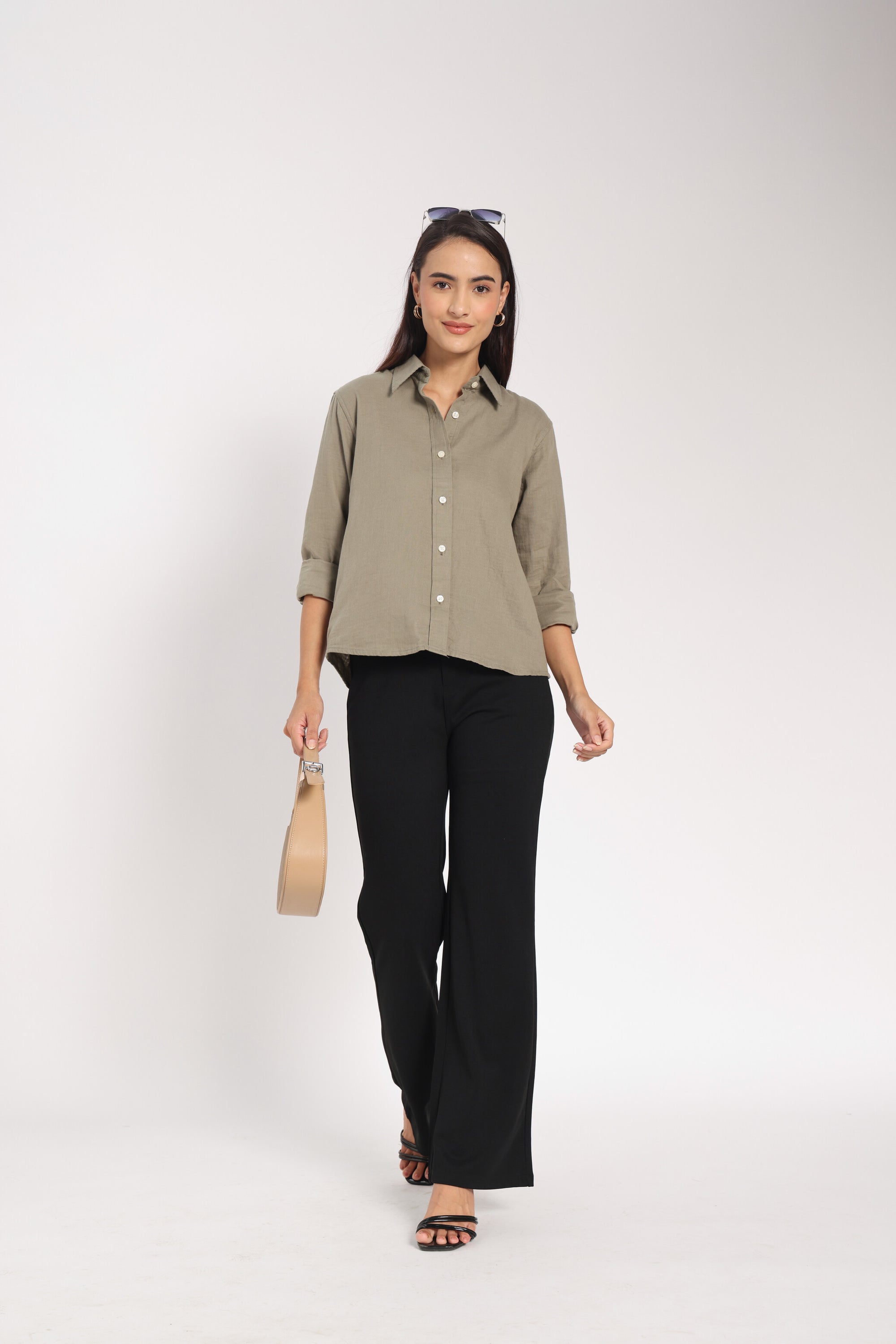 Legacy Bearer Light Green Linen Shirt