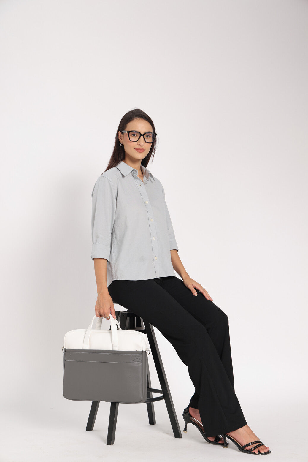 Built Different Grey Linen Shirt