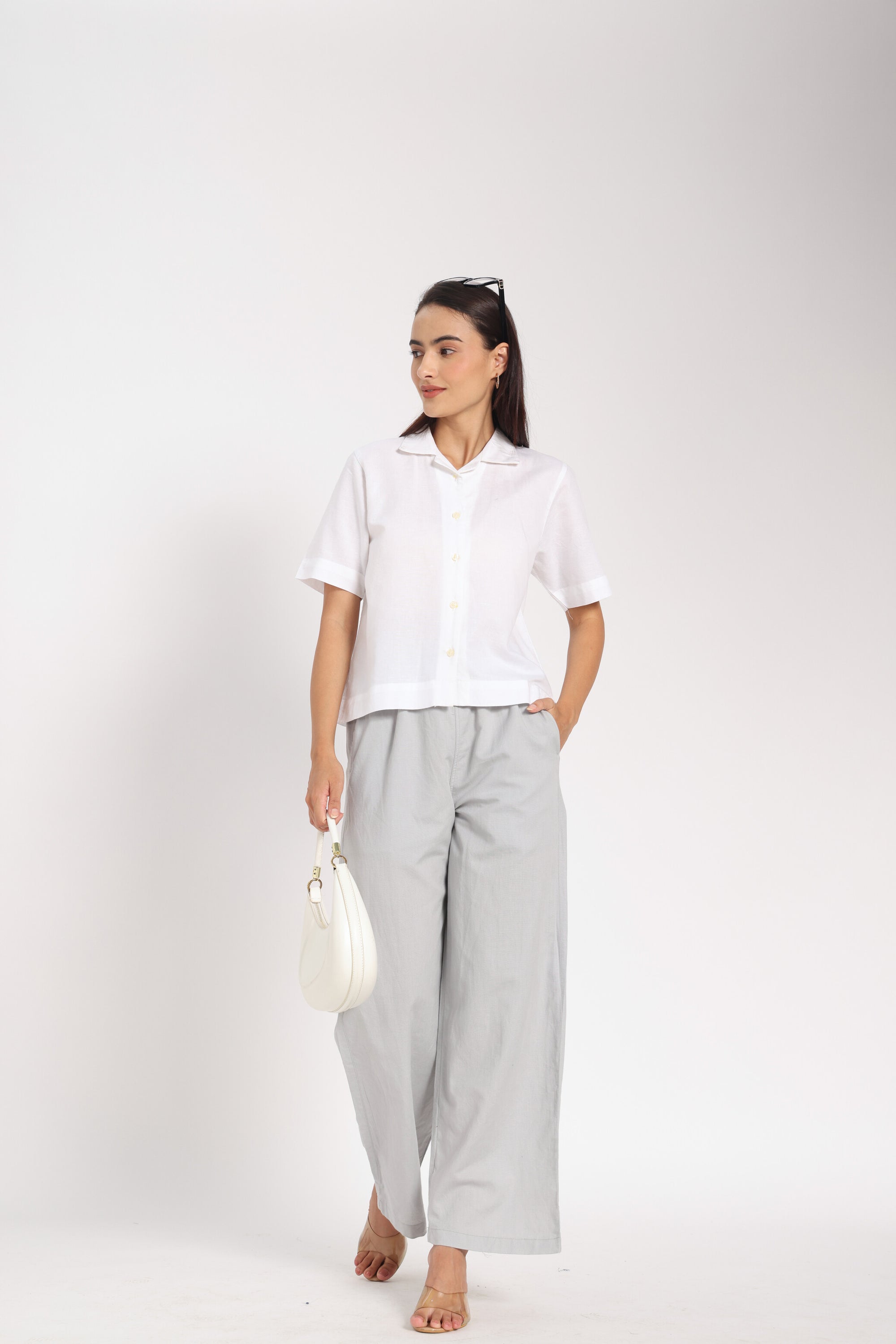The Tabula Rasa White Linen Shirt